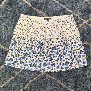 Banana Republic Blue and White Floral Skirt